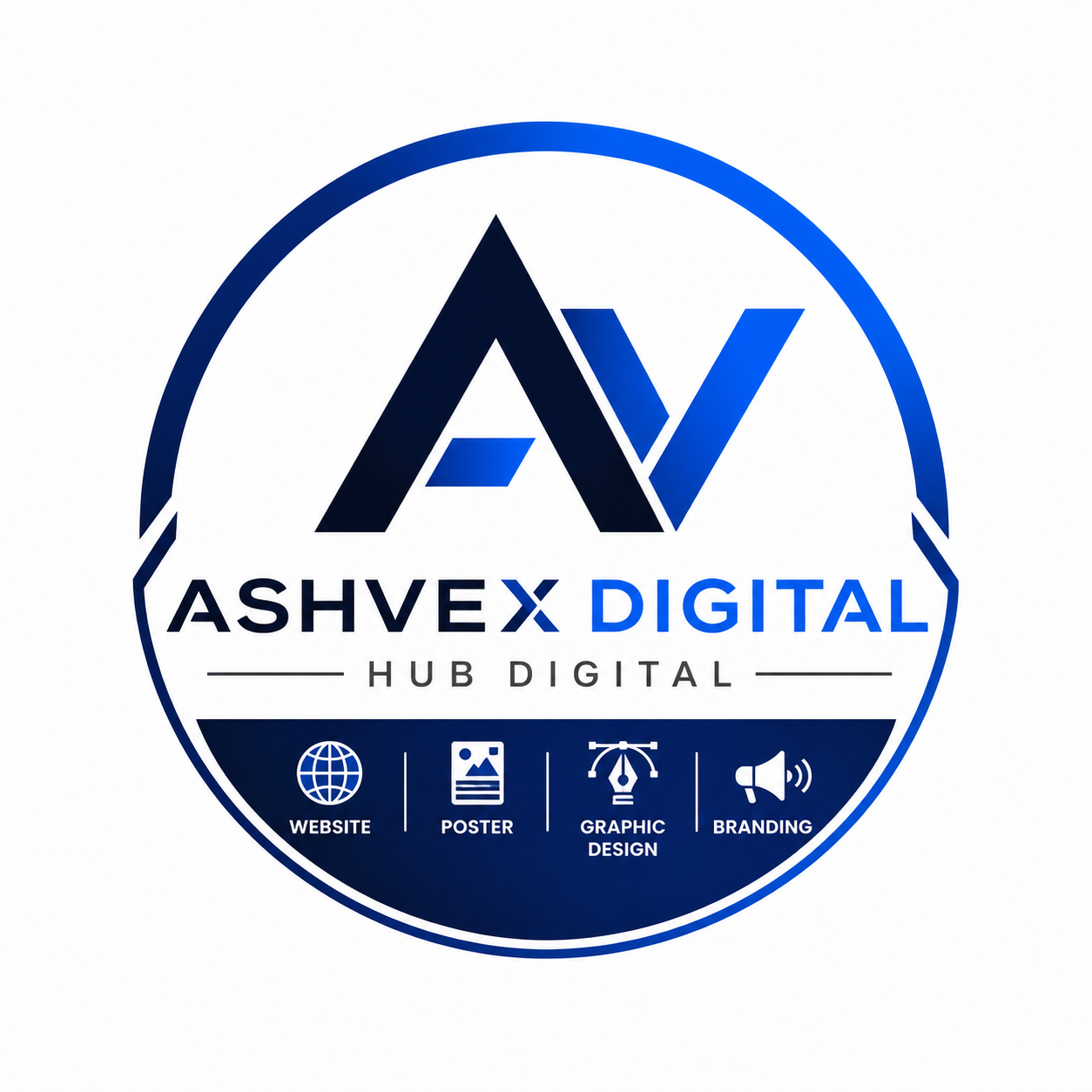 Ashvex Digital logo